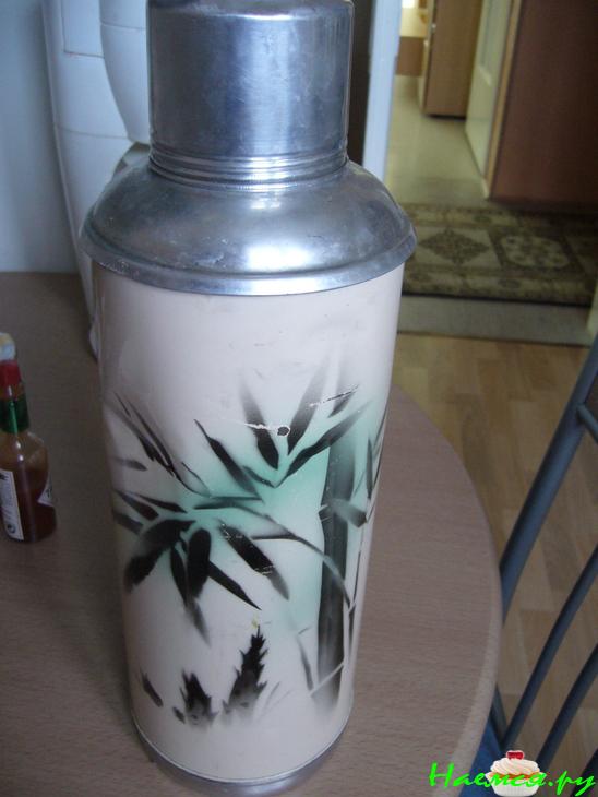 Топлёное молоко в термосе Топлёное молоко в термосе