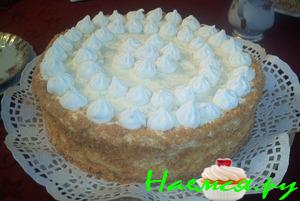 Торт бисквитный "Лимонный аромат"