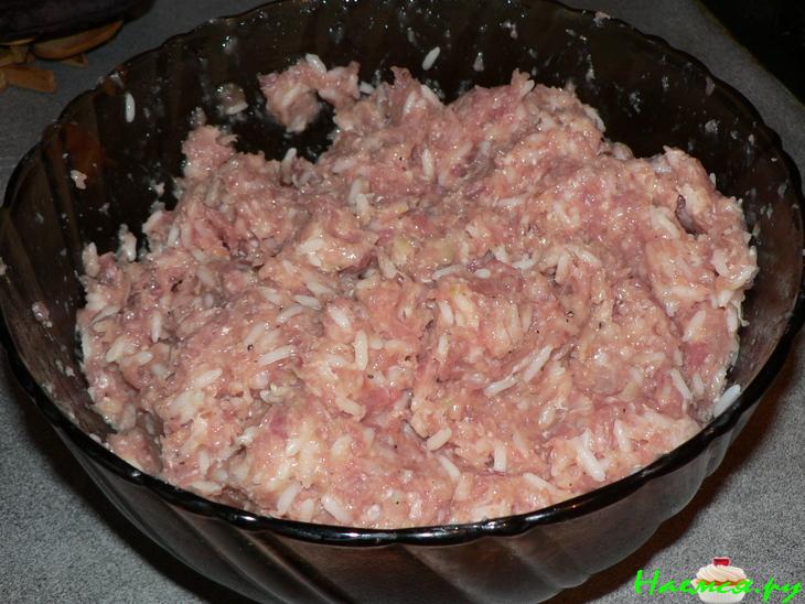 Ёжики с подливкой Ёжики с подливкой