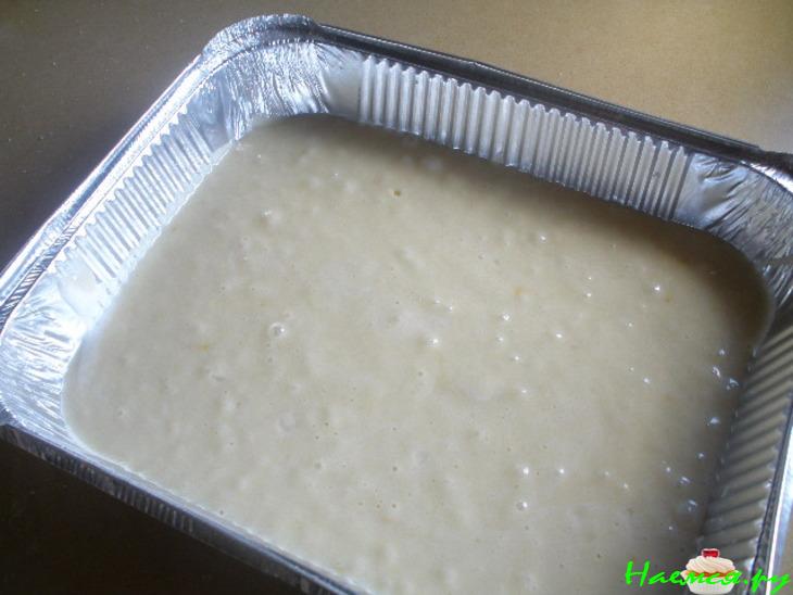 Ресторан на диване. Пирожное с йогуртом и белым шоколадом