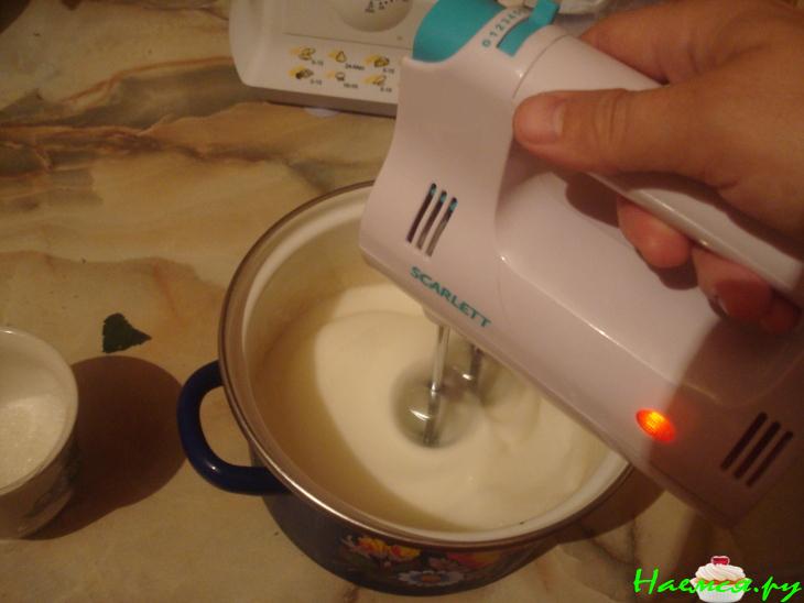 Тортик 'Мятный вечер в малиновых облаках'