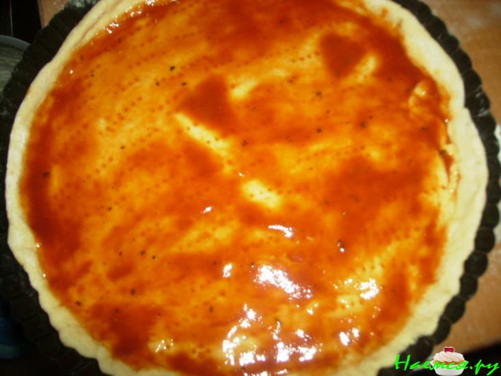 Пицца "Гавайская" (вариант)