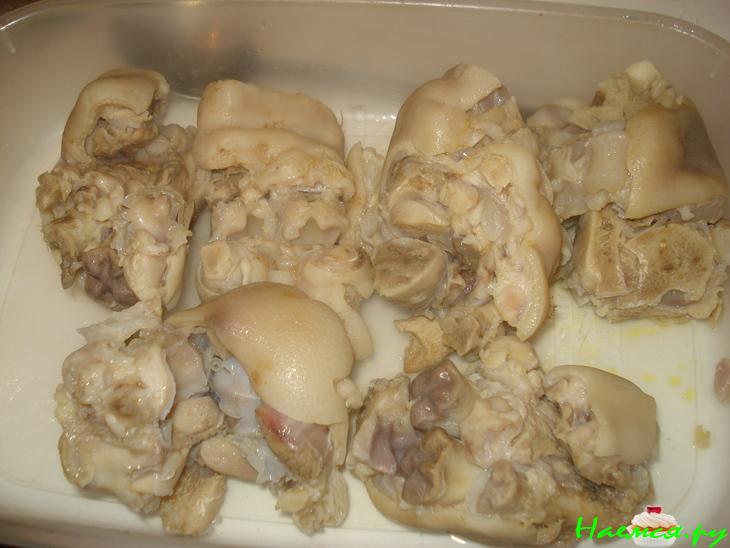 Холодец из петуха