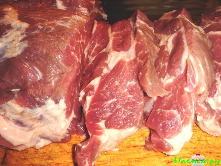 Отбивная под сочной овощной щубкой