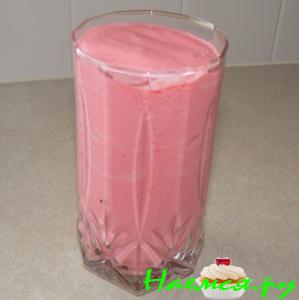 Малиновый десерт