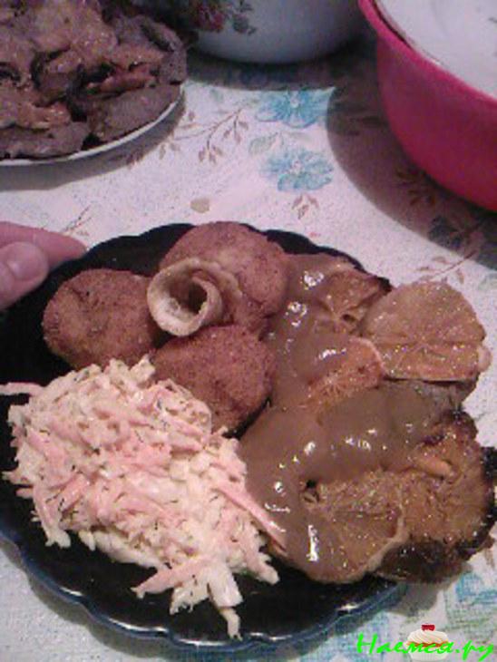 Свинина с апельсиновым соусом