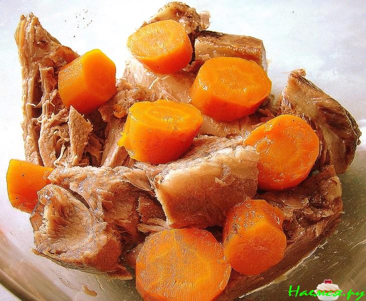 Мясо в скороварке - сочно и вкусно!