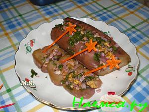 Сациви с баклажанами Сациви с баклажанами