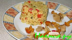 Ризотто с перцем Ризотто с перцем