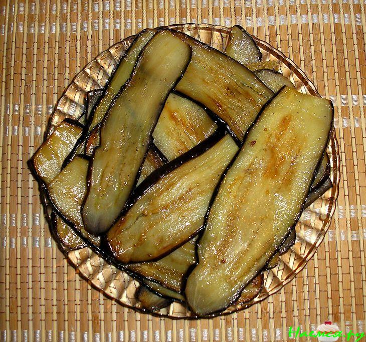 Закуска из баклажана и кабачка