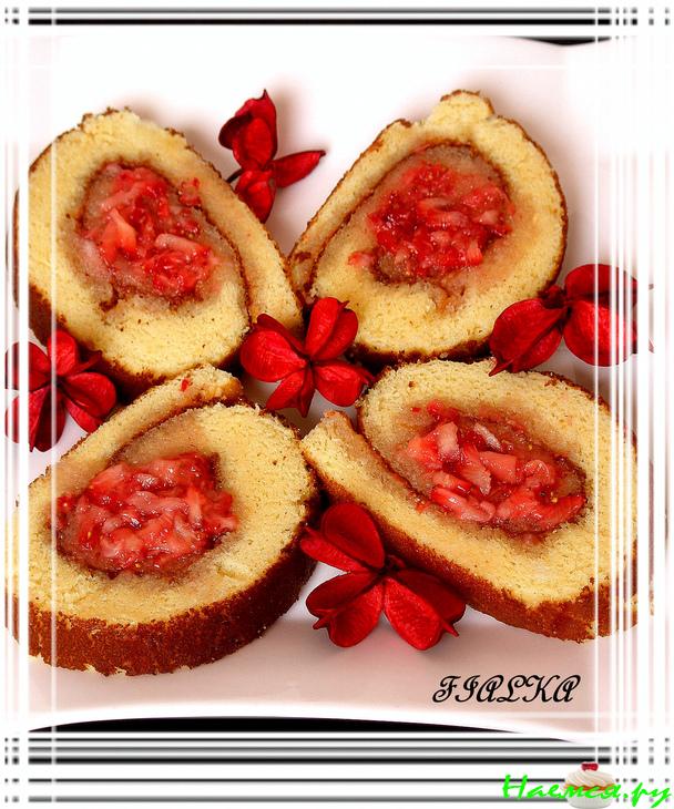 Фруктовый рулетик