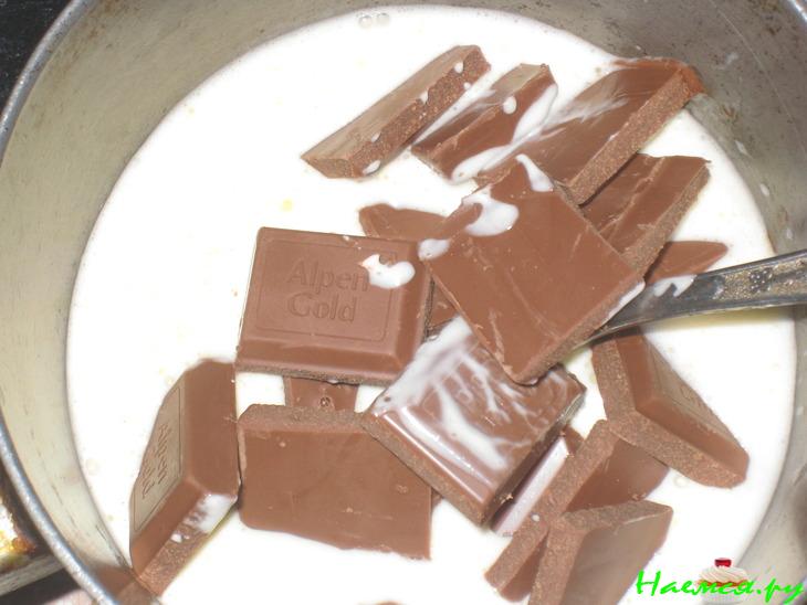 Торт брауни с трюфельной прослойкой и кофейным кремом "Очарование"