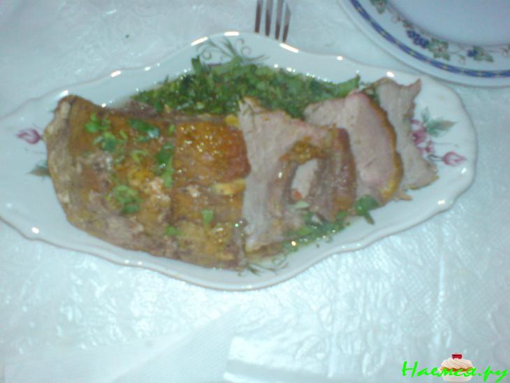 Заливное и запеченное мяско