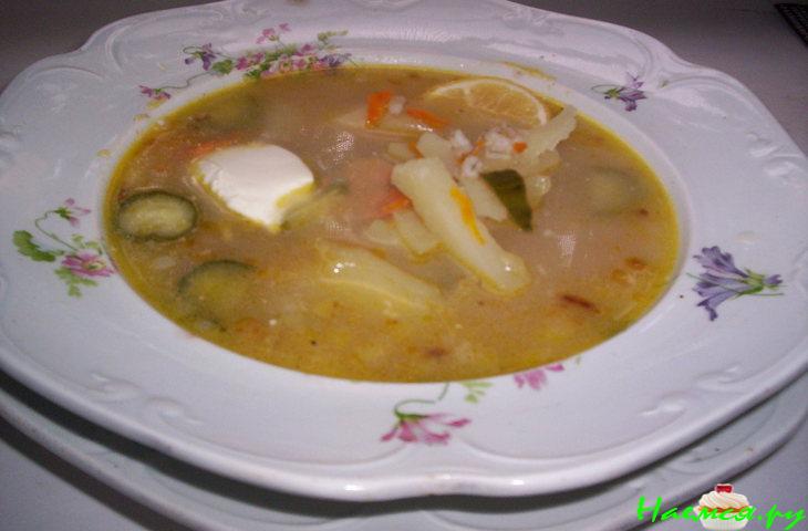 Рассольник "Не выливать же бульон"