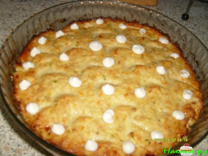 Куриное суфле с кабачками Куриное суфле с кабачками