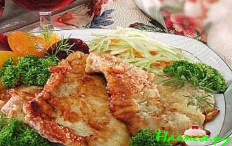 Свинина в тесте (кляре)