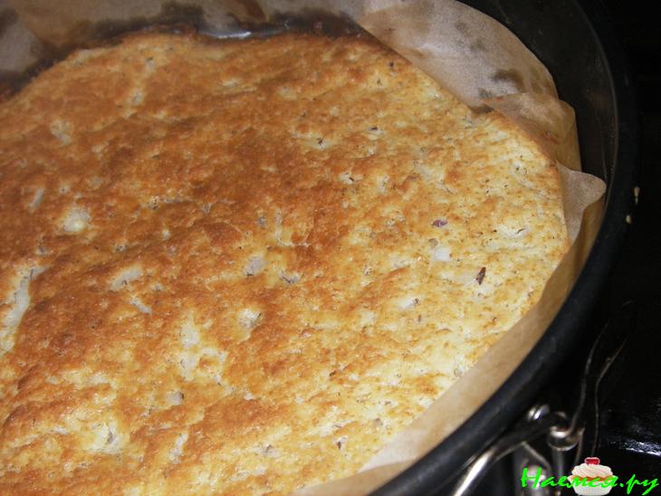 Пирог с ежевикой и лимонным кремом