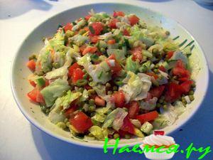 Салат "Весенний" вегетарианский