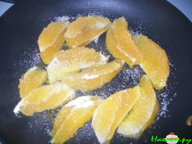 Рыба в кляре с апельсинами Рыба в кляре с апельсинами