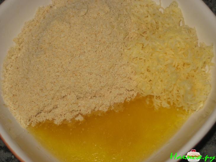 Сырный террин с помидорами