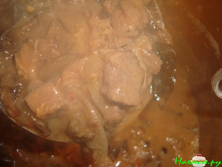 Телятина томленая