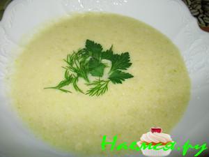 Суп-пюре из кочерыжки