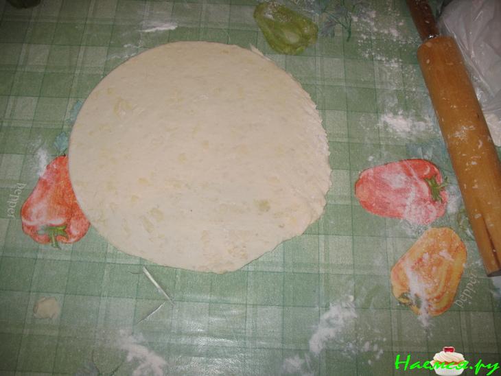 Пицца из дрожжевого теста