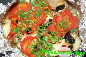 Обед в фольге