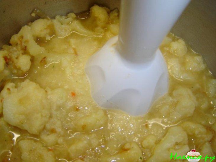 Суп двухцветный