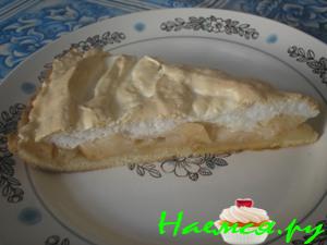 Яблочный пирог "Попробуй" или "Яблоки под снегом"