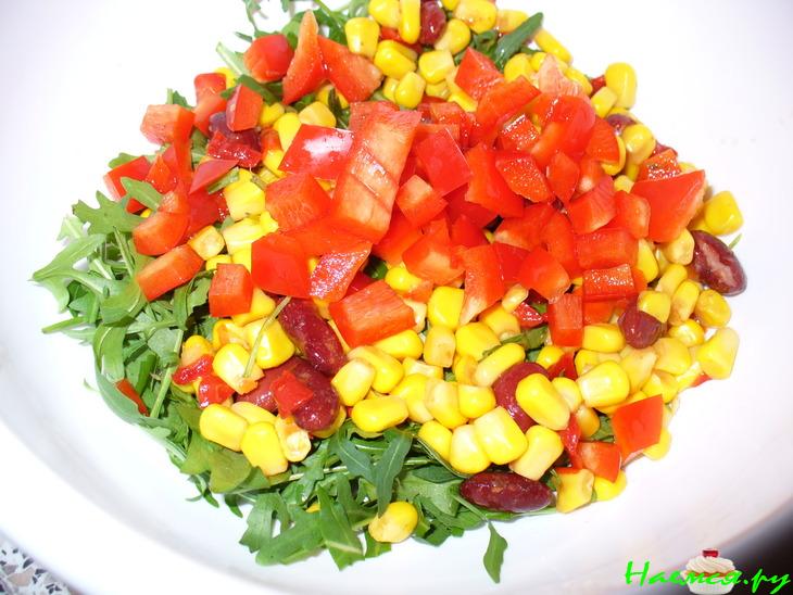 Салат "Весёлый" в перце