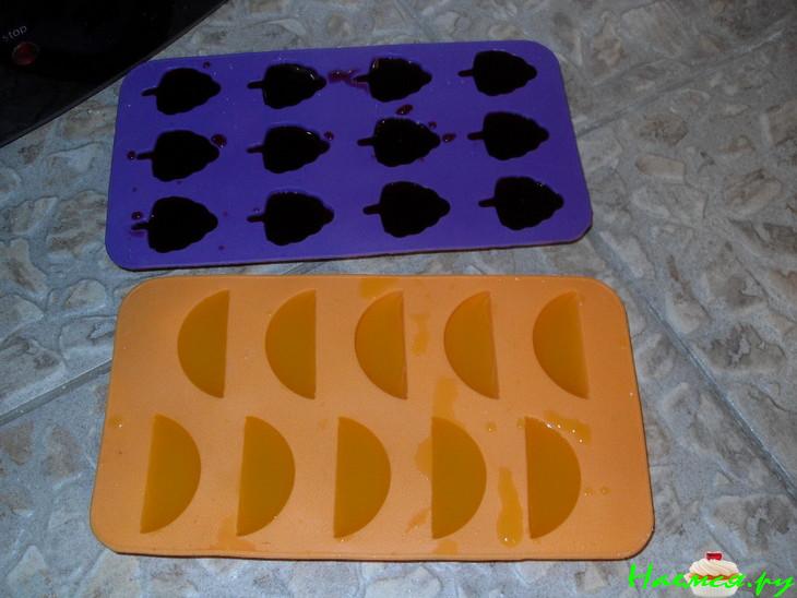 Коктейли "Фруктовое и лимонадное сорбе"