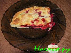Пирог к чаю "Вишенка"