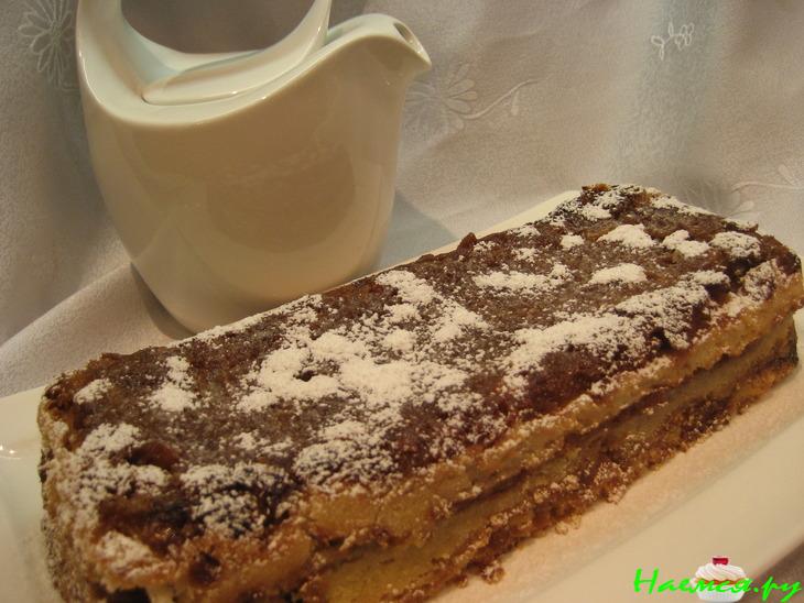 Яблочный пирог "Лентяй" Яблочный пирог "Лентяй"