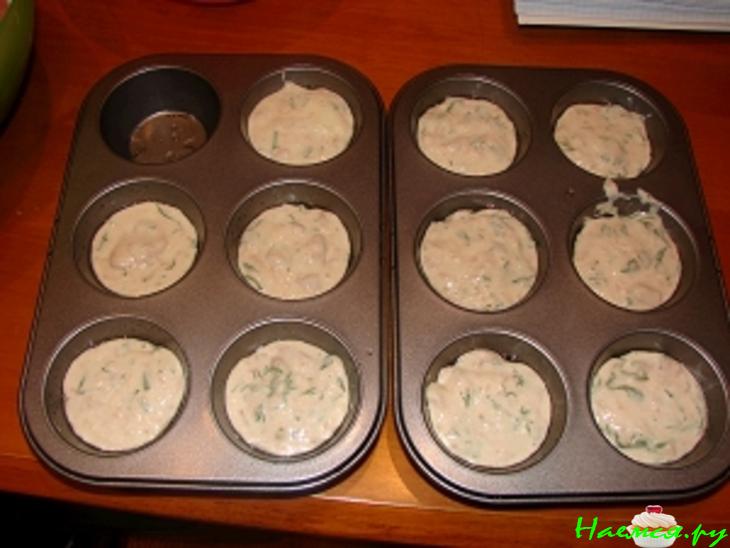 Маффины с тунцом Маффины с тунцом