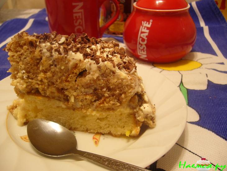 Торт 'Кудрявый пинчер' со сгущенкой