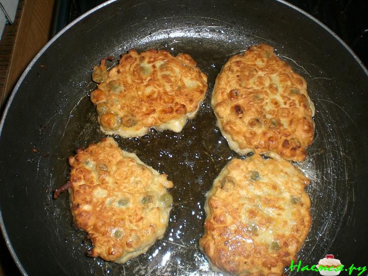 Овощные котлеты с сыром