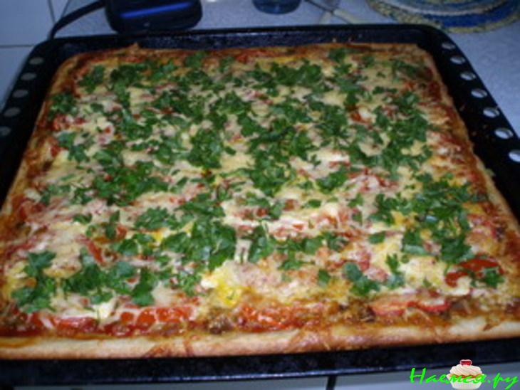 Грибная пицца "Для всей семьи"