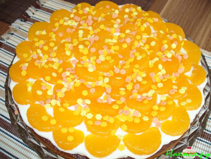 Торт 'Оранжевое лето'