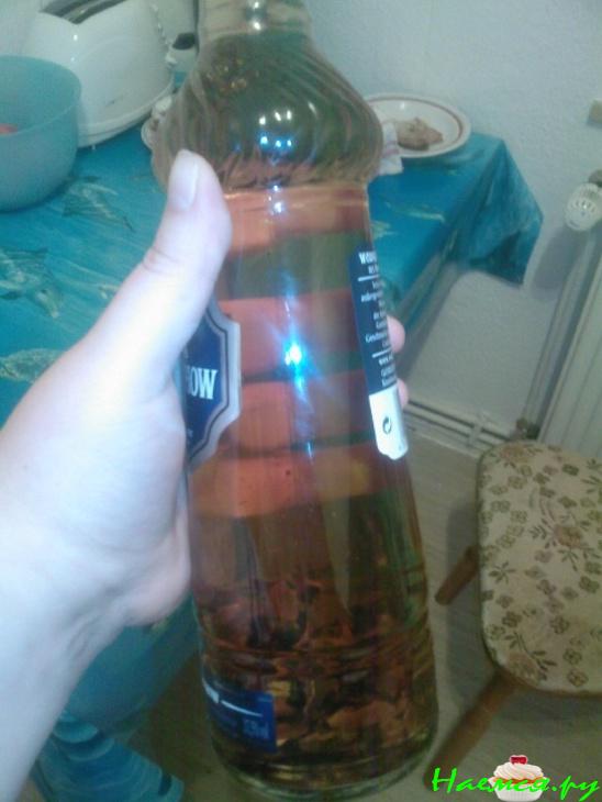 Настойка на перегородках грецкого ореха