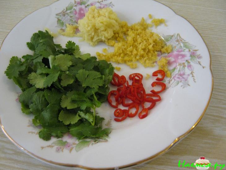 Суп куриный на кокосовом молоке