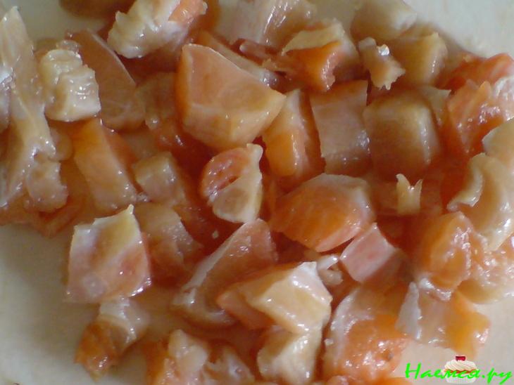 Салат из огурца и креветок