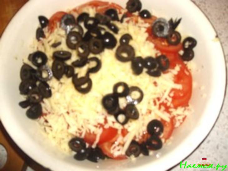 Салат из помидоров с медовой заправкой Салат из помидоров с медовой заправкой