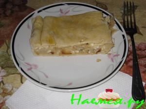 Пирог с брынзой и картошкой