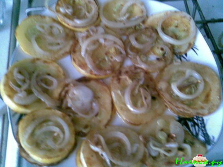 Кабачок жареный