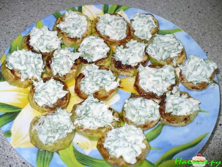 Жареные кабачки на закуску