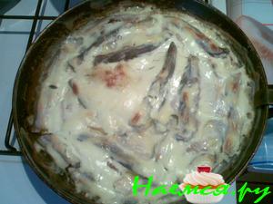 Мойва в сметане