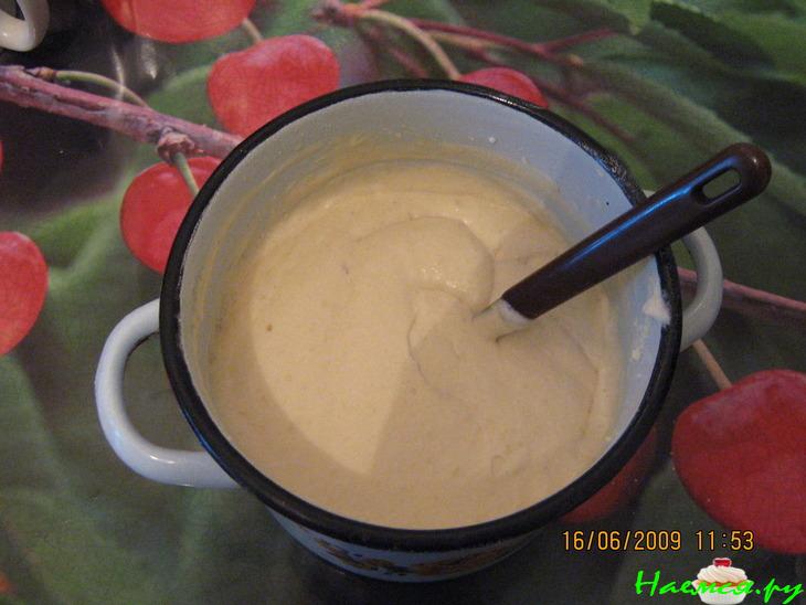 Банановый пирог с ванилью