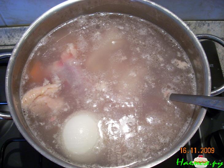 Крем-суп с Курицей и Цветной капустой Крем-суп с Курицей и Цветной капустой