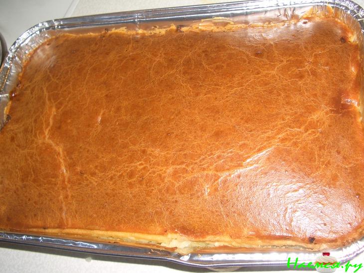 Пирог с капустой для ленивых